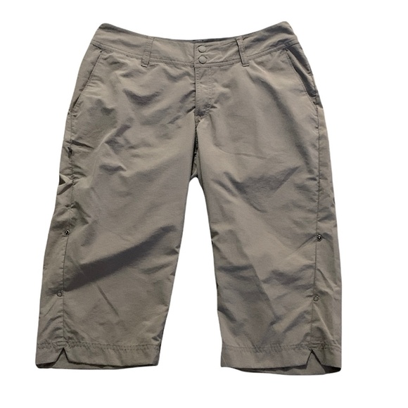 ExOfficio Sol Cool Nomad Women’s Shorts Gray Sz 4 167F - Picture 1 of 10